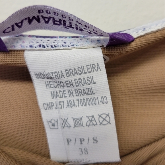 Cia Maritima animal Print Bikini Bottom S - Picture 5 of 8